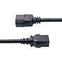 StarTech 6' C14 to C19 Power Cable, Male to Female, Black (PXTC14C19146)~#|#~72739F04-F301-4A4C-B3DE7E237FDFF41B_sc7