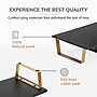 Anji Mountain Mango Wood & Metal Monitor Stand with Two USB Ports and Drawer, Black and Gold (MS-BLK-06GLD-PD)~#|#~72804DEF-73D7-4B96-94F72D5E3696050B_sc7