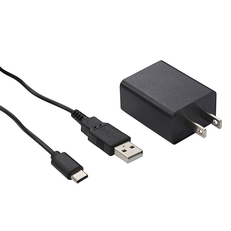 Cobra USB-C to USB-A Charging Cable for Cobra® Performa 400/450 2-Way Handheld Business Radios, Black (0010079-1) image 1