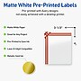 Avery Rectangle Multipurpose Labels, 4" x 3-1/3", White, 40/Pack (19479370585)~#|#~728944F9-9531-498D-A08051DC54671161_sc7