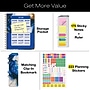 2027 Excello Brands 9" x 11" Weekly & Monthly Standard Planner, Paperboard Cover, Dark Blue Marble (FSHN-CY27-8511-23)~#|#~7289D338-9C22-4FEB-B2F6358303127C8B_sc7