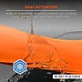 Chill-its 6688 High Visibility Long Sleeve T-Shirt, ANSI Class R2, Orange, X-Large (12233)~#|#~728A98BF-F908-466F-B47F27CC57613224_sc7