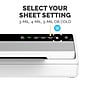 Fellowes Saturn 95 Thermal & Cold Laminator with 10-Sheet Starter Kit, 9.5" Width, White (5735801)~#|#~728A9C1C-4A99-4A65-A72E67DB5B528272_sc7