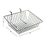 Azar Displays Sloped Chrome Wire Basket, 2/Pack (300624)~#|#~72927E34-5338-44BB-86B761C2B4E0A6FC_sc7