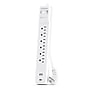 CyberPower CSP 6‑Outlet 2‑USB Port Surge Protector, 4', 1500 Joules, White (CSP604UCW)~#|#~7295E52A-BD5D-4DF8-B15983522E395EB1_sc7