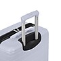 Bond Street Panoramic 26.5" Hardside Suitcase, 8-Wheeled Spinner, TSA Checkpoint Friendly, Silver (HLG7524BS-SILVER)~#|#~7296F3FA-2C49-43DE-9ED72C14F0DF11F3_sc7