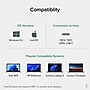 Plugable Dual Monitor USB4 Docking Station, 100W, Silver (UD-4VPD)~#|#~729BC578-F203-45ED-B573DC8A953CC4BC_sc7