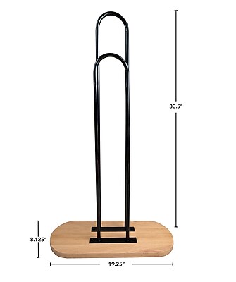 NAHANCO 34" Deluxe Wood Hanger Stacker - Thumbnail 3
