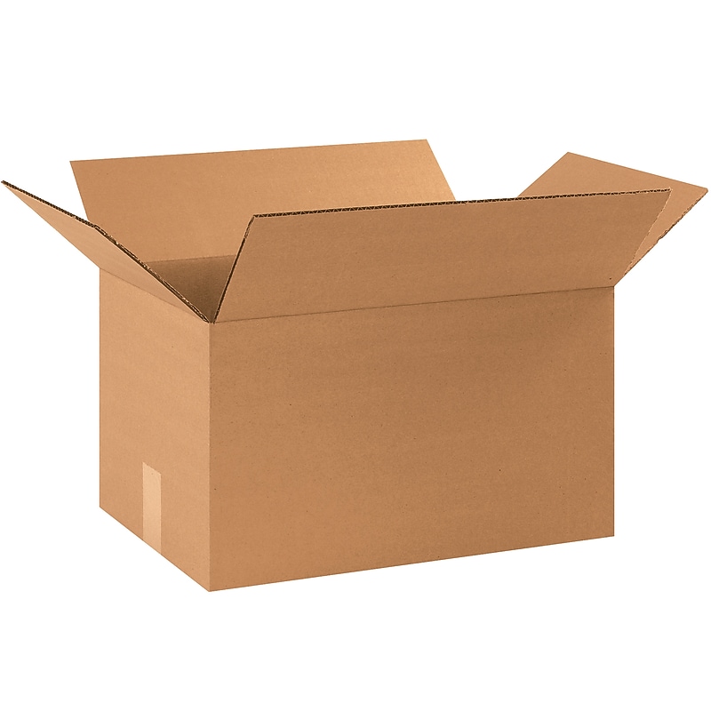 16" x 12" x 10" Heavy Duty Shipping Boxes, 44 ECT, 25/Bundle (HD161210) image 1