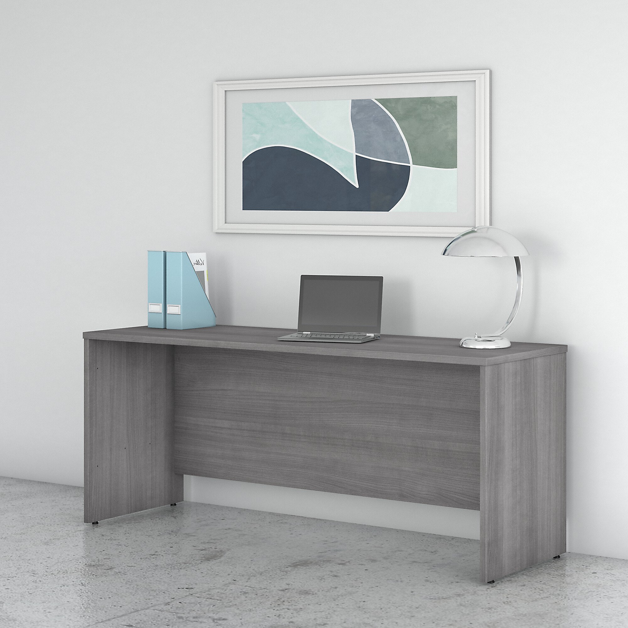 Bush Business Furniture Studio C 72″W Credenza Desk, Platinum Gray (SCD372PG) Sansujyuku sansujyuku.com