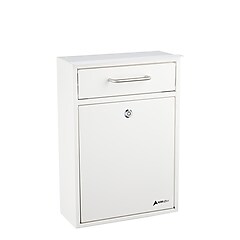 AdirOffice Steel Large Wall Mounted Drop Box Interoffice Mailbox
