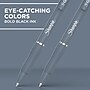 Sharpie S-Gel Retractable Pens, Medium Point, 0.7mm, Black Ink, 4/Pack (2245277)~#|#~729F3D9A-2FEF-48D0-8FB08928E3BB3A77_sc7