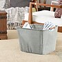 Household Essentials Medium Fabric Storage Bin, 11" x 16"x 13", 39.61 Qt., Gray (624)~#|#~72A00365-DA8B-46AB-9B46D4E30D16706C_sc7