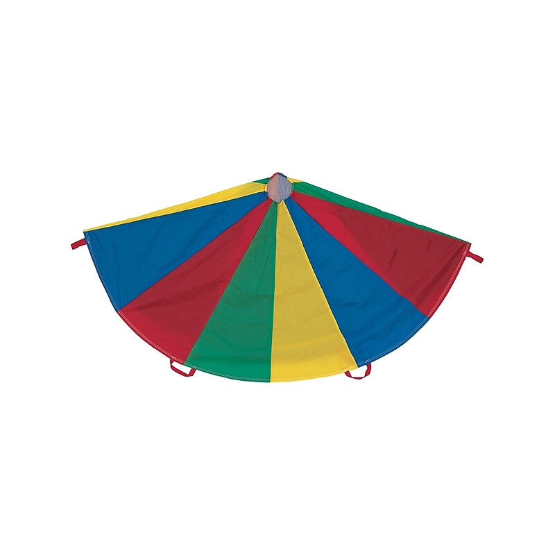 Champion Sports 6' Parachute w/ 8 Handles, Multicolored (NP6) image 1