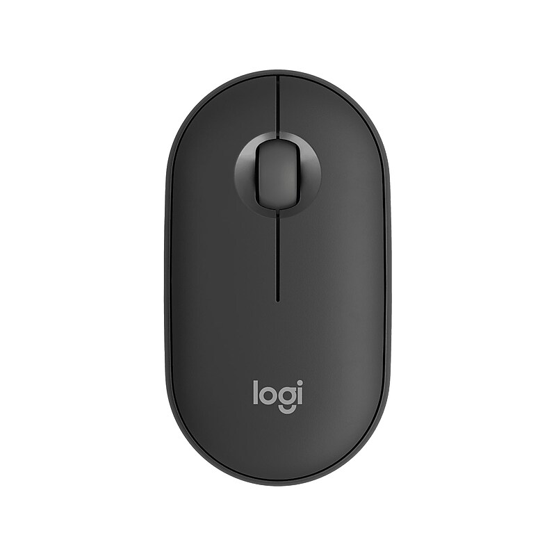 Logitech Pebble Wireless Keyboard and Mouse Combo, Tonal Graphite (920-012525) image 1