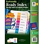 Avery Ready Index Table of Contents EcoFriendly Paper Dividers, 1-8 Tabs, Multicolor, 3 Sets/Pack (11081)~#|#~72A997C8-8590-4F4C-B5C520F4FE93462E_sc7