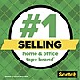Scotch Magic Invisible Clear Tape With Dispenser, 0.75" x 18 yds., 1" Core, Transparent, 6 Rolls/Pack (6122)~#|#~72AB961C-D6FD-4D71-B079687E290DC716_sc7