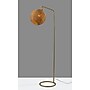 Adesso Maeve 60" Antique Brass Floor Lamp with Round Shade (9407-21)~#|#~72AC0F36-637E-4C71-885225C924ABC4FA_sc7