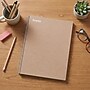 Staples Premium 3-Subject Notebook, 8.5" x 11", College Ruled, 150 Sheets, Brown (ST52123N)~#|#~72AC1D51-F82B-4EE7-BE3CED9CD8C1D05A_sc7