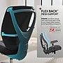 Sharper Image Flex Back Ergonomic Mesh Swivel Task Chair, Dark Gray (60118-DGRY)~#|#~72AEB9C5-7E98-4AFF-85051D542B1EFF1E_sc7