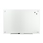TRU RED™ Magnetic Tempered Glass Dry Erase Board, White, 3' x 2' (TR61195)~#|#~72B1D630-4C65-4F0A-A0D78987064F9B16_sc7