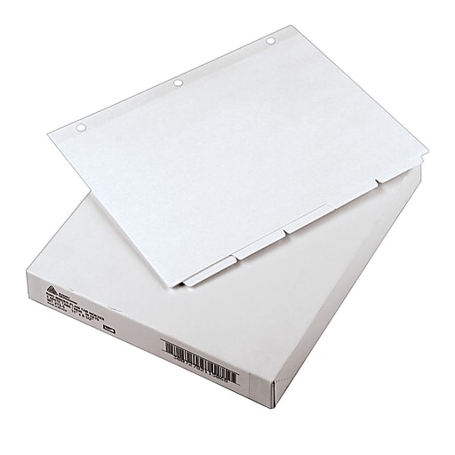 Avery Write & Erase Paper Dividers, 5 Tabs, White, 36 Sets/Box (11506) |  Staples
