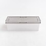 Iris 28 Quart Snap Top Plastic Snap Closure Storage Bin, Clear (500219)~#|#~72BE5042-551D-455D-91DAEA42D147F895_sc7