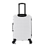 InUSA Trend 24" Hardside Suitcase, 4-Wheeled Spinner, TSA Checkpoint Friendly, White (IUTRE00M-WHI)~#|#~72C2AA9D-9A01-45EF-B5D83D9DD6A1E0B5_sc7