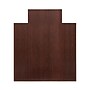 Anji Mountain Plush Bamboo Carpet & Hard Floor Chair Mat with Lip, 47" x 51", Dark Cherry (AMB0500-1003)~#|#~72CAB394-6B4E-48D5-BE8E5DBAEC53751E_sc7