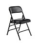 NPS 1300 Series Premium Vinyl Upholstered Triple Brace Double Hinge Folding Chair, Black, 100 Pack (1310/100)~#|#~72DA6107-5864-40BC-B19132D5220497BC_sc7