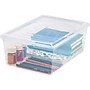 Iris 13.5 Qt. Lift Off Lid Storage Tote, Clear (MCB-S)~#|#~72DAE982-DDC4-460D-9175C4331281F225_sc7