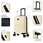 InUSA Trend 22.4" Hardside Suitcase, 4-Wheeled Spinner, TSA Checkpoint Friendly, Sand (IUTRE00S-SAN)~#|#~72DBC124-CE7B-4712-B0727A9D04A54BE7_sc7