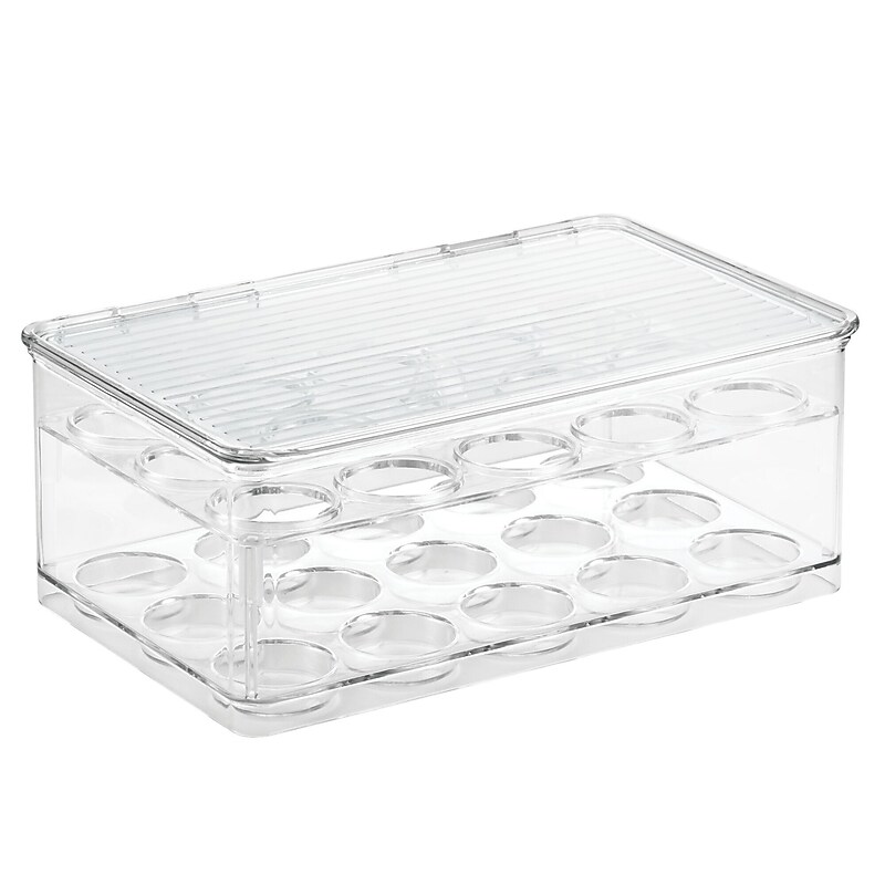 iDESIGN 29-Compartment Plastic Coffee Organizer, Clear (63630) image 1