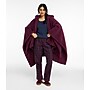 L.L.Bean Cozy Sherpa Wearable Throw, Fig (1000353693)~#|#~72E09DF0-30E9-4A79-9215FD4D3F5F82D1_sc7