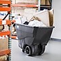 Rubbermaid Commercial Cube Truck, 600 lb. Capacity, Black (FG101100BLA)~#|#~72E09E9D-57E1-4C72-85B832C6AB9520AD_sc7