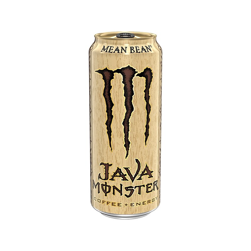 Java Monster Mean Bean Cold Brew Coffee, 15 fl. oz., 12 Cans/Pack (070847812609) image 1