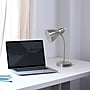 Simple Designs Semi-Flexible LED Desk Lamp, 16", Brushed Nickel (LD1037-BSN)~#|#~72E4EC06-1648-498E-A7FBDC31EFC62C89_sc7