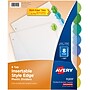 Avery Style Edge Insertable Plastic Dividers, 8 Tabs, Multicolored (11201)~#|#~72F04E86-12FC-4D29-9EE2616D0685BD44_sc7