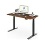 FlexiSpot E7 Pro 55"W Electric Adjustable Standing Desk, Black Walnut/Black (E7BPRO5528-BW)~#|#~72F12F61-1134-43C9-887EA5905F1FD731_sc7