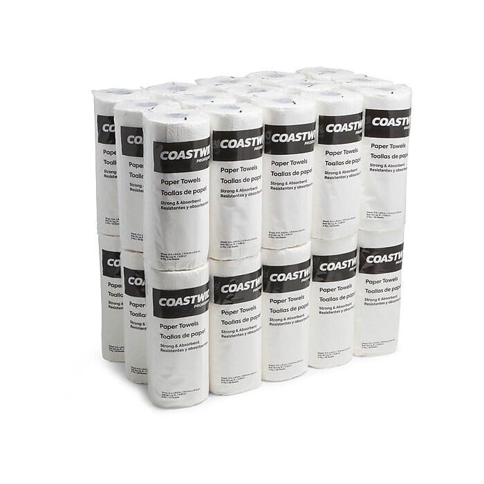 Coastwide Professional™ Paper Towels, 2-ply, 85 Sheets/Roll, 30