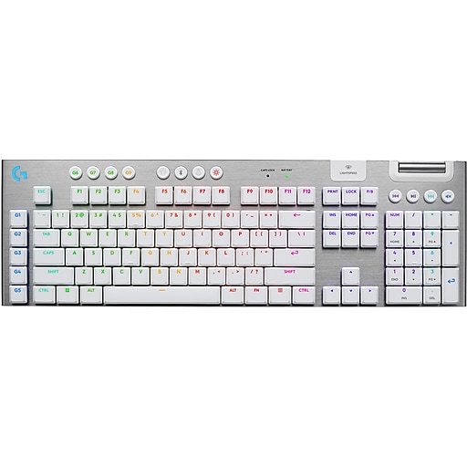 Logicool G915 X US配列　ホワイト Logitech G915 X LIGHTSPEED Wireless Gaming Tactile Switches