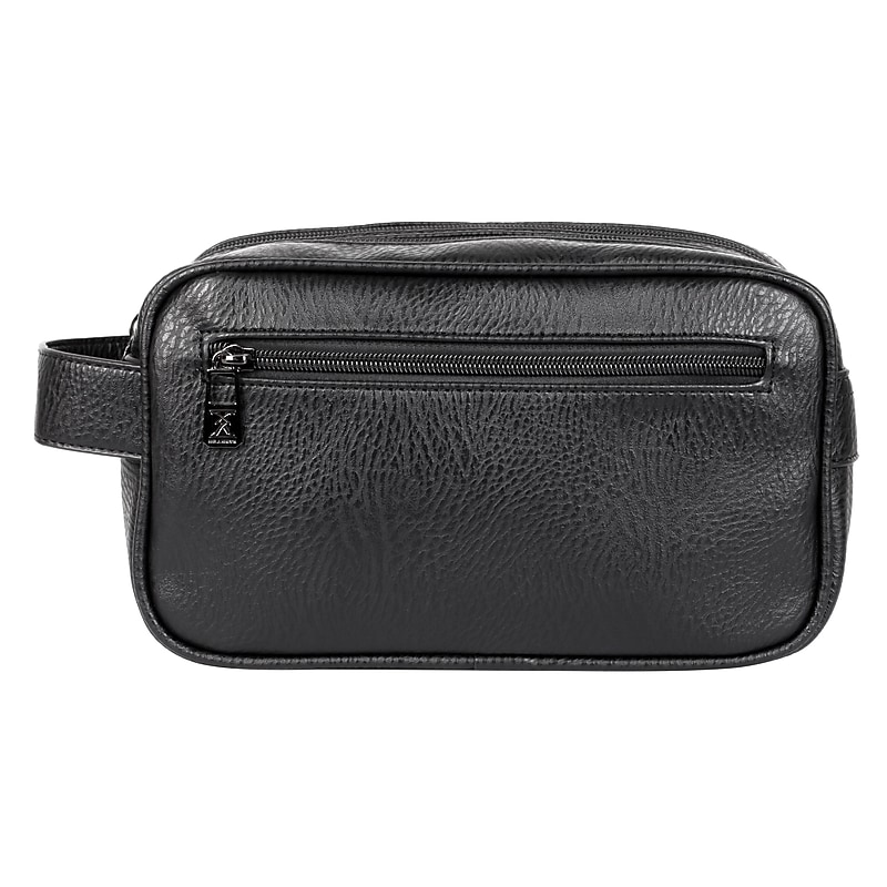 Karla Hanson 9.6" Toiletry Bag, Water Resistant, Black (29501BLACK) image 1