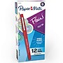 Paper Mate Flair Felt Pen, Medium Point, 0.7mm, Red Ink, Dozen (8420152)~#|#~72FC036E-4489-4078-8FEBF787A5EF71C0_sc7