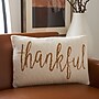 Safavieh Thankful Pillow, 16" X 24'' (HOL3201A-1624)~#|#~72FE9166-C99D-4881-B9971264DC6DC4D1_sc7