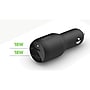 Belkin BoostCharge USB-C Car Charger, Black (CCB002BTBK)~#|#~73045ACC-0539-4F77-80BC478CBEF99D5E_sc7