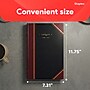 Staples Ledger Book, Black, 150 Sheets/Book (217679)~#|#~7304A2C1-680D-4E49-8656C8749A2D810D_sc7