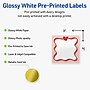 Avery Square Multipurpose Labels, 3" x 3", White, 60/Pack (19479370569)~#|#~7309414A-3A7D-483E-928F2BF199EF4D70_sc7