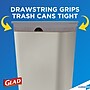 CloroxPro Glad ForceFlex 13 Gallon Tall Kitchen Trash Bag, 23.75" x 24.88", Low Density, .72 mil, Gray, 100/Box (70427)~#|#~730A6AB6-EC96-4942-8100AD9E7AB54C96_sc7