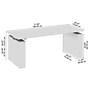 Bush Business Furniture Stratus 72"W Electric Rectangular Adjustable Standing Desk, White (SUT002WH)~#|#~73108BF6-E65E-46FB-9B7F33B33F227B3D_sc7
