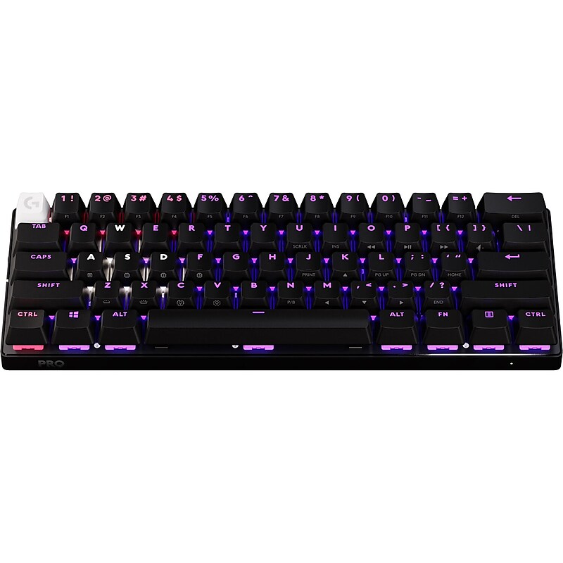 Logitech G PRO X 60 Wireless Gaming Mechanical Keyboard, Black (920-011902) image 1